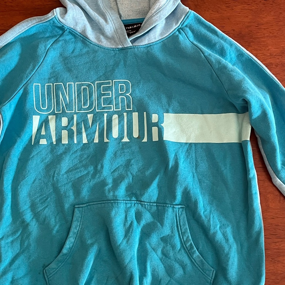 Under Armour Kids Blue Hoodie